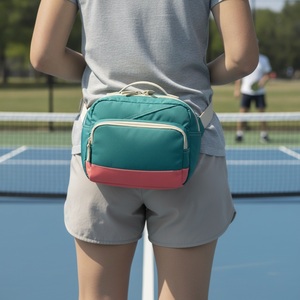 Sac banane de pickleball à compartiments diagonaux en Ripstop plat, avec logo personnalisé, vente en gros, sac banane de tennis - Product Image 3