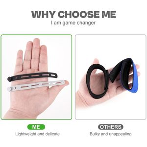 Cinghie per canne da pesca in Silicone resistente e leggero Premium pacchetto 30/50-cinture elastici riutilizzabili per porta asta - Product Image 6