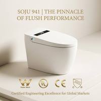 WC intelligent à poser au sol, cuvette automatique en céramique, bidet électrique moderne, toilettes intelligentes pour salle de bain