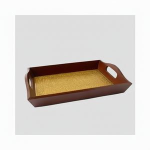 Plateau de service en bois émaillé Smart Choice, plateau alimentaire fiable pour la cuisine - Product Image 1