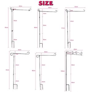 Yard Decoration Black Garden Flag Blank Custom Design Garden Flags With Stand Garden Flags With Stake - Product Image 3