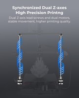 Para Impresora 3D Ender 3 S1 Plus FDM, Nueva Placa Base Silenciosa de 32 Bits con Sensor de Filamento USB y Auto-Nivelación CR-Touch de Doble Eje Z