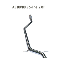 Système d'échappement électronique en acier inoxydable 304 de haute qualité pour Audi A5 A4 2.0T B8 état neuf