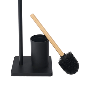 <span class=keywords><strong>Porta</strong></span> fazzoletti da bagno e <span class=keywords><strong>porta</strong></span> <span class=keywords><strong>carta</strong></span> <span class=keywords><strong>igienica</strong></span> nero spazzola da bagno <span class=keywords><strong>in</strong></span> <span class=keywords><strong>legno</strong></span> <span class=keywords><strong>porta</strong></span> rotolo da bagno <span class=keywords><strong>in</strong></span> metallo con manico - Product Image 5