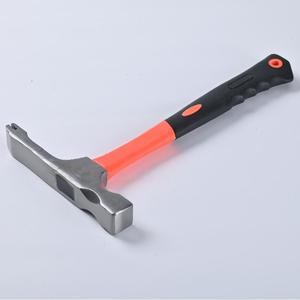 <span class=keywords><strong>Marteau</strong></span> à briques / <span class=keywords><strong>marteau</strong></span> à clous en acier à haute teneur en carbone, poignée ergonomique composite profilée, qualité industrielle pour le bricolage - Product Image 1