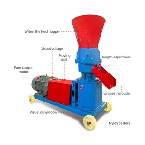 Chuyên Nghiệp Thức Ăn Làm Máy Động Vật Gia Cầm Gia Súc Bò Pillet Máy Gà Thức Ăn Viên Máy Làm Cho Chăn Nuôi Thức Ăn - Product Image 2