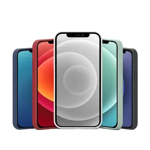 Cover in Silicone liquido originale ufficiale di alta qualità con custodia per cellulare con LOGO per iPhone X XR XS 11 12 13 14 Mini Pro Max