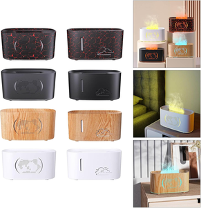 Portable Multifunctional Aroma <strong>Diffuser</strong> Flame LED Effect 3-in-1 Air Purifier Humidifier Mood Lighting for Home Car - Product Image 6