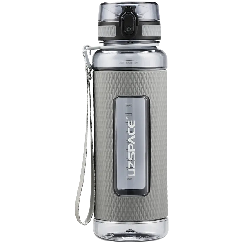 タイムマーカー付き32オンスモチベーションスポーツウォーターボトル-飲む時間-トリタン、BPAフリー、広口漏れ防止