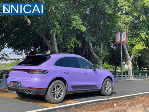 Made China Super opaca <span class=keywords><strong>Film</strong></span> colori freddi viola nero misteriosa protezione solare resistente Anti-graffio cambia colore autoguarigione 3 anni - Product Image 5