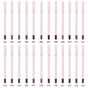 Lápiz Delineador de Labios Vegano Personalizado MLM, Pigmentado, Color Marrón Oscuro, Resistente al Agua, con Etiqueta Privada, Anti-Manchas - Product Image 3