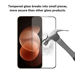 Protector de pantalla de vidrio templado 9H anti-rayones y sin burbujas para Redmi Note 17 Pro <span class=keywords><strong>5G</strong></span>, cobertura completa. - Product Image 2