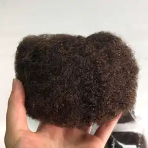  キンキカール人間の髪のかつらバージンブラジルの髪アフロキンキーカール8合成かぎ針編み編み編みキンキーツイスト編組髪