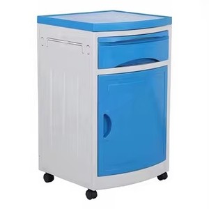 Hot Selling ABS Medical Bedside Table Hospital Storage Cabinet - Product Image 2