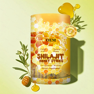 OBM Suppléments à base de résine à formule douce, à base de plantes, vitamines, bâtonnets de miel, Shilajit cultivé en milieu sauvage, en emballage en bouteille - Product Image 3