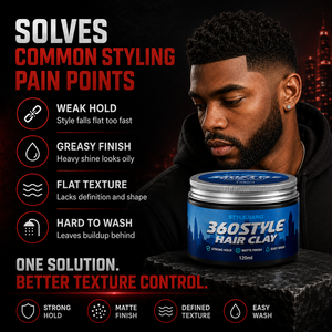 Pomada para Ondas 360 de Marca Privada, Fijación Fuerte, Crema para Ondas Naturales, Potenciador de Ondas de Larga Duración, Estilizador de Cabello para Hombres Negros, 120 ml - Product Image 2
