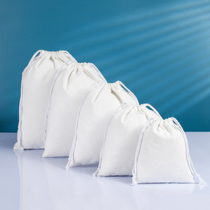 Đẹp Chất Lượng Có Thể Giặt Biểu Tượng Tùy Chỉnh Dây Kéo Nhung Bụi Quà Tặng Bao Bì Mỹ Phẩm Túi Xách Tay Vải Bông Dây Kéo Túi - Product Image 3