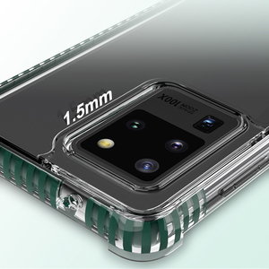 Atouchbo Super armadura mejorada Anti-choque de 1,5mm de la PC del TPU caso <span class=keywords><strong>para</strong></span> <span class=keywords><strong>Samsung</strong></span> <span class=keywords><strong>Galaxy</strong></span> <span class=keywords><strong>S20</strong></span> <span class=keywords><strong>Ultra</strong></span> 5G - Product Image 2
