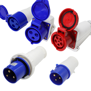 32 amp điện không thấm nước công nghiệp cắm và ổ cắm AC Ổ cắm điện với cầu chì IP 44 3 <span class=keywords><strong>pin</strong></span> 4 <span class=keywords><strong>pin</strong></span> <span class=keywords><strong>5</strong></span> <span class=keywords><strong>pin</strong></span> thương mại IP44 / IP67 - Product Image 5