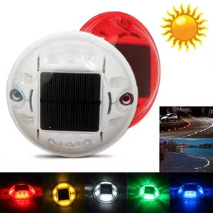 Lampe solaire de quai No <span class=keywords><strong>Dead</strong></span> Arrival, LED RGB multicolore, protection IP68, pour montage au sol, idéale pour quais de bateaux, garde-corps et allées - Product Image 2