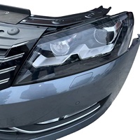 Pour Passat B5 B6 B7 : Kits de carrosserie, accessoires d'origine d'occasion, pare-chocs avant complet, phares LED, ensemble moteur, pare-chocs de voiture Polo