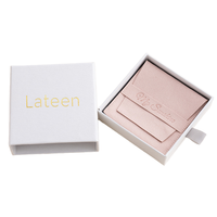 Boîte cadeau en carton avec doublure en éponge, boîte à tiroir artisanale pour bijoux et montres