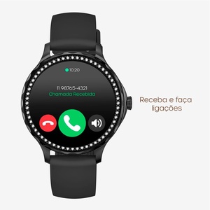 Reloj Inteligente G Power Haiz con Pantalla Táctil Completa de 1.24 Pulgadas, Resistente al Agua IP67, Asistente de Voz, Compatible con Android/iOS, 100 Modos Deportivos - Product Image 2
