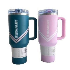 New 3rd Thế Hệ 40Oz Công Suất Lớn Xe Cup Ngoài Trời Di Động Cốc Nước Với Xử Lý 304 Thép Không Gỉ Cách Nhiệt Ice Cup - Product Image 4