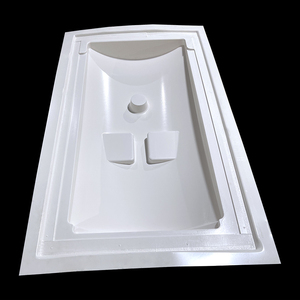 OEM Custom High Quality White ABS Plastic Parts Durable Thermoform Vacuum Forming Eco-Friendly ISO9001 Certified Industrial Use - Product Image 2