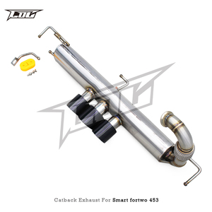 <span class=keywords><strong>Tubo</strong></span> <span class=keywords><strong>de</strong></span> <span class=keywords><strong>escape</strong></span> Catback <span class=keywords><strong>de</strong></span> fábrica para <span class=keywords><strong>SMART</strong></span> <span class=keywords><strong>Fortwo</strong></span> W453 0,9 T/1.0L 2016-2023 sistema <span class=keywords><strong>de</strong></span> <span class=keywords><strong>escape</strong></span> <span class=keywords><strong>de</strong></span> acero inoxidable con eje trasero - Product Image 2