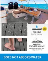 Plancher de bateau Mousse EVA Decking de bateau 3M Ruban auto-adhésif 99786 + Ruban de tapis marin