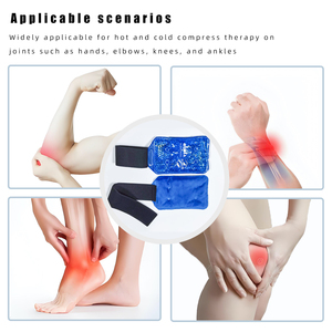 Compresa <span class=keywords><strong>de</strong></span> Gel Reutilizable No Tóxica para Muñeca y <span class=keywords><strong>Rodilla</strong></span>, Frío/Calor, con Perlas <span class=keywords><strong>de</strong></span> Gel para Alivio <span class=keywords><strong>de</strong></span> Esguinces y Dolor Articular, Tamaño Personalizado - Product Image 5
