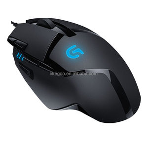 Ratón óptico original para juegos con cable <span class=keywords><strong>Logitech</strong></span> <span class=keywords><strong>G402</strong></span>, diseño ergonómico con ajuste DPI de 4 velocidades y botones laterales, ratón FPS - Product Image 1