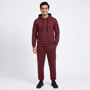 Nuevo Conjunto de Dos Piezas Personalizado 2026, Lavado Ácido, 100% Algodón, Chándal para Gimnasio y Running, Tallas Grandes para Hombre, Sudadera de Alta Calidad - Product Image 1