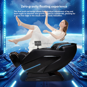 2025 más Popular 3D gravedad cero lujo moderno inteligente presión de aire calefacción Shiatsu silla de masaje inteligente masajeador de cuerpo completo - Product Image 6