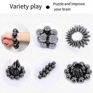 Ferrite từ bóng hát hình bầu dục trứng mới lạ lớn ca hát rắn chuông trứng BUZZ nam châm bóng rắn chuông BUZZ nam châm đồ chơi - Product Image 4