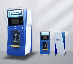 Alkaline hydrogen water vending machine 22-stages filtration system 9-plate titanium platinum Credit card payment visa master ca