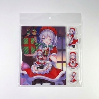 HanXin - Juego de Soportes Acrílicos Personalizados de Anime Navideño, Decoración Festiva Tridimensional para Escritorio, Figura de Personaje, Venta al por Mayor de Fábrica
