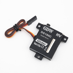 GDW DS190C High-Speed Digital Motor All-Metal Gliders Upgrade Steel Gear Motor Components for RC Airplane Parts <b>Drone</b> - Product Image 4