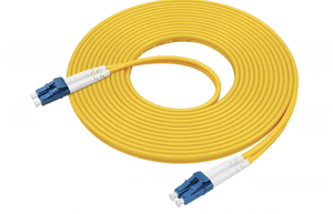 Câble de raccordement en fibre optique 3,0 mm en stock, gaine LSZH, connecteur LC monomode personnalisé, OEM disponible, 1m - Product Image 2