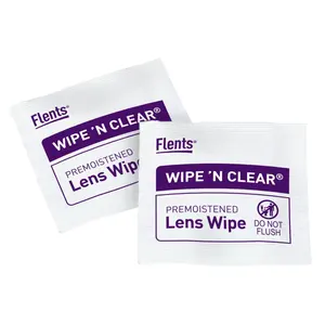 Wholesale Custom Home Eyeglass Cleaning Cloth Anti Fog Disposable Sunglasses Lens Wipes