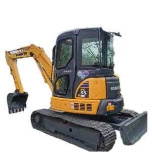 Nueva llegada Japón Komatsu excavadora 5.5Ton marca Komatsu usado PC55 Original de fábrica Japón vender en China - Product Image 1