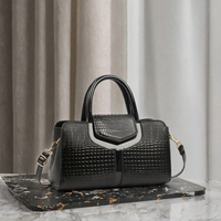 Nouveaux sacs à main pour femmes en cuir PU matelassé de luxe, style vintage, avec fermeture éclair, vente en gros