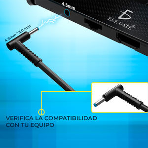 Cargador para Portátil ELE-GATE de 120W 19.5V 6.15A 4.5x3.0mm con Punta Azul para HP - Product Image 5