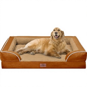 Coussin orthopédique pour chien Comfort Expression, extra <span class=keywords><strong>large</strong></span>, 42x30 pouces, imperméable, rectangulaire, XL, avec côtés amovibles et lavables - Product Image 1