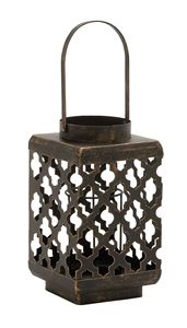 Durable Metal Candle Lantern With Handle For <b>Camping</b> And Outdoor Lighting - Product Image 5