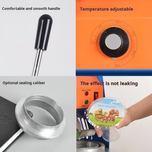 Semi-Automatic Electric Drive Gear Engine Bearing Heat Sealing Vacuum Fill Beverage Foil Paper Pouch Film <b>Machine</b> Milk <b>Tea</b> Bags - Product Image 6