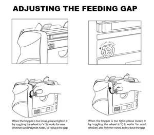 Machine de détecteur d'argent CIS Bill Counter 2 pour compter les montants à valeur mixte des billets PESO péruviens - Product Image 6