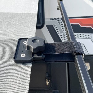 Accessoires pour auvent de camping-car : Clip de fixation pour auvent moyen, <span class=keywords><strong>pince</strong></span> de protection pour auvent, <span class=keywords><strong>pince</strong></span> en tissu coupe-vent pour extérieur - Product Image 5