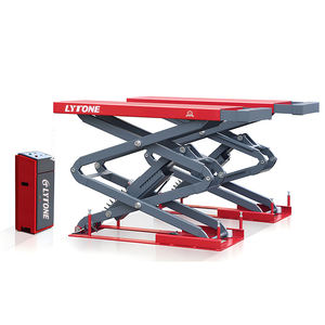 Araba dört tekerlek hizalama kalibrasyon araç kaldırma makas kaldırıcı için 4000kg in-yer hizalama makaslı araç kaldırıcı - Product Image 1